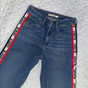 Levis 721 high rise skinny